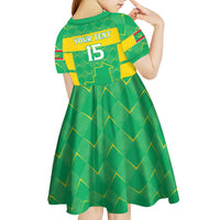 Custom Mauritania Beach Soccer 2025 Kid Short Sleeve Dress Go Al-Murabitun Go