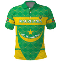 Custom Mauritania Beach Soccer 2025 Polo Shirt Go Al-Murabitun Go