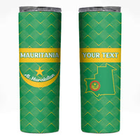 Custom Mauritania Beach Soccer 2025 Skinny Tumbler Go Al-Murabitun Go