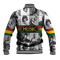 African-American Black Music Month Baseball Jacket Legends Tribute