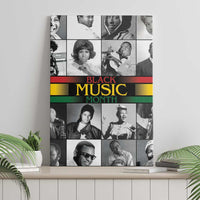 African-American Black Music Month Canvas Wall Art Legends Tribute