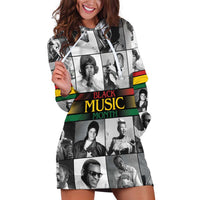 African-American Black Music Month Hoodie Dress Legends Tribute