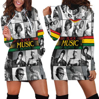 African-American Black Music Month Hoodie Dress Legends Tribute