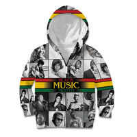 African-American Black Music Month Kid Hoodie Legends Tribute
