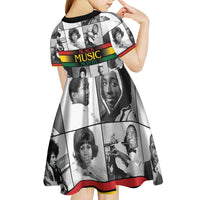 African-American Black Music Month Kid Short Sleeve Dress Legends Tribute