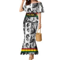 African-American Black Music Month Mermaid Dress Legends Tribute