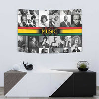 African-American Black Music Month Tapestry Legends Tribute