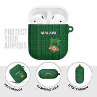 Malawi Football AirPods Case Come On Flames - Green - Wonder Print Shop