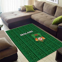 Malawi Football Area Rug Come On Flames - Green - Wonder Print Shop