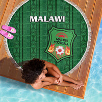 Malawi Football Beach Blanket Come On Flames - Green - Wonder Print Shop