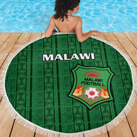 Malawi Football Beach Blanket Come On Flames - Green - Wonder Print Shop