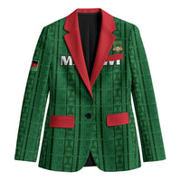 Custom Malawi Football Blazer Come On Flames - Green - Wonder Print Shop