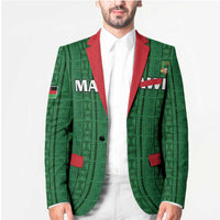 Custom Malawi Football Blazer Come On Flames - Green - Wonder Print Shop