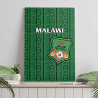 Malawi Football Canvas Wall Art Come On Flames - Green - Wonder Print Shop