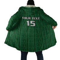 Custom Malawi Football Cloak Come On Flames - Green - Wonder Print Shop
