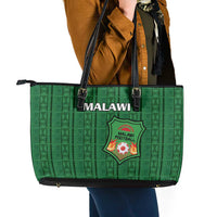 Malawi Football Leather Tote Bag Come On Flames - Green - Wonder Print Shop