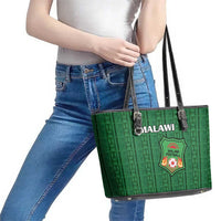 Malawi Football Leather Tote Bag Come On Flames - Green - Wonder Print Shop
