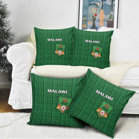 Malawi Football Pillow Cover Come On Flames - Green - Wonder Print Shop
