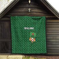 Malawi Football Quilt Come On Flames - Green - Wonder Print Shop