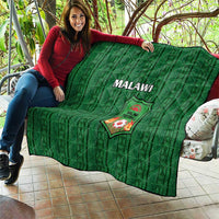 Malawi Football Quilt Come On Flames - Green - Wonder Print Shop