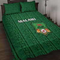 Malawi Football Quilt Bed Set Come On Flames - Green - Wonder Print Shop