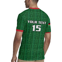 Custom Malawi Football Rugby Jersey Come On Flames - Green - Wonder Print Shop