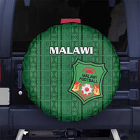 Malawi Football Spare Tire Cover Come On Flames - Green - Wonder Print Shop