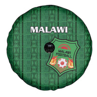 Malawi Football Spare Tire Cover Come On Flames - Green - Wonder Print Shop