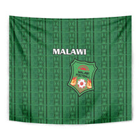 Malawi Football Tapestry Come On Flames - Green - Wonder Print Shop