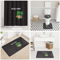 Malawi Football Bathroom Set Come On Flames - Black - Wonder Print Shop