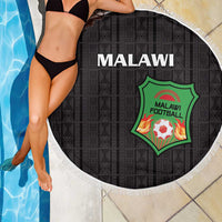 Malawi Football Beach Blanket Come On Flames - Black - Wonder Print Shop