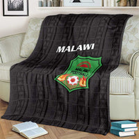 Malawi Football Blanket Come On Flames - Black - Wonder Print Shop