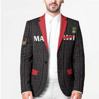 Custom Malawi Football Blazer Come On Flames - Black - Wonder Print Shop