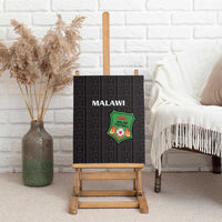 Malawi Football Canvas Wall Art Come On Flames - Black - Wonder Print Shop