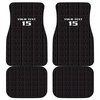 Malawi Football Car Mats Come On Flames - Black - Wonder Print Shop