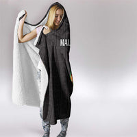 Malawi Football Hooded Blanket Come On Flames - Black - Wonder Print Shop