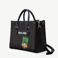 Malawi Football Leather Bag Come On Flames - Black - Wonder Print Shop