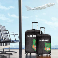 Malawi Football Luggage Cover Come On Flames - Black - Wonder Print Shop