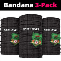 Malawi Football Neck Gaiter Come On Flames - Black - Wonder Print Shop