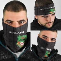 Malawi Football Neck Gaiter Come On Flames - Black - Wonder Print Shop