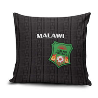 Malawi Football Pillow Cover Come On Flames - Black - Wonder Print Shop