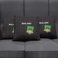 Malawi Football Pillow Cover Come On Flames - Black - Wonder Print Shop