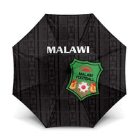 Malawi Football Umbrella Come On Flames - Black - Wonder Print Shop