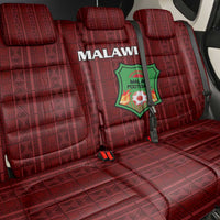 Malawi Football Back Car Seat Cover Come On Flames - Red - Wonder Print Shop