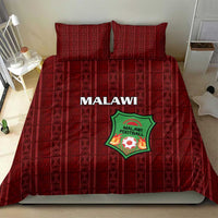 Malawi Football Bedding Set Come On Flames - Red - Wonder Print Shop