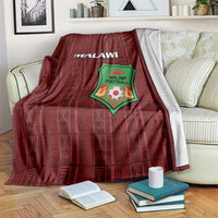 Malawi Football Blanket Come On Flames - Red - Wonder Print Shop