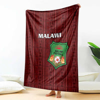 Malawi Football Blanket Come On Flames - Red - Wonder Print Shop