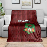 Malawi Football Blanket Come On Flames - Red - Wonder Print Shop