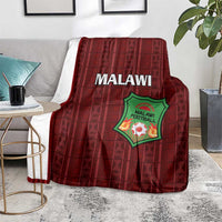 Malawi Football Blanket Come On Flames - Red - Wonder Print Shop