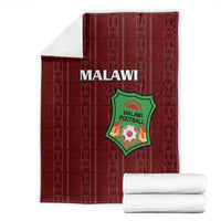 Malawi Football Blanket Come On Flames - Red - Wonder Print Shop